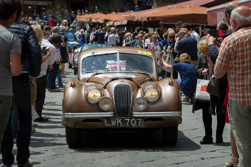Illustration for article titled This Was Jaguar At The Mille Miglia